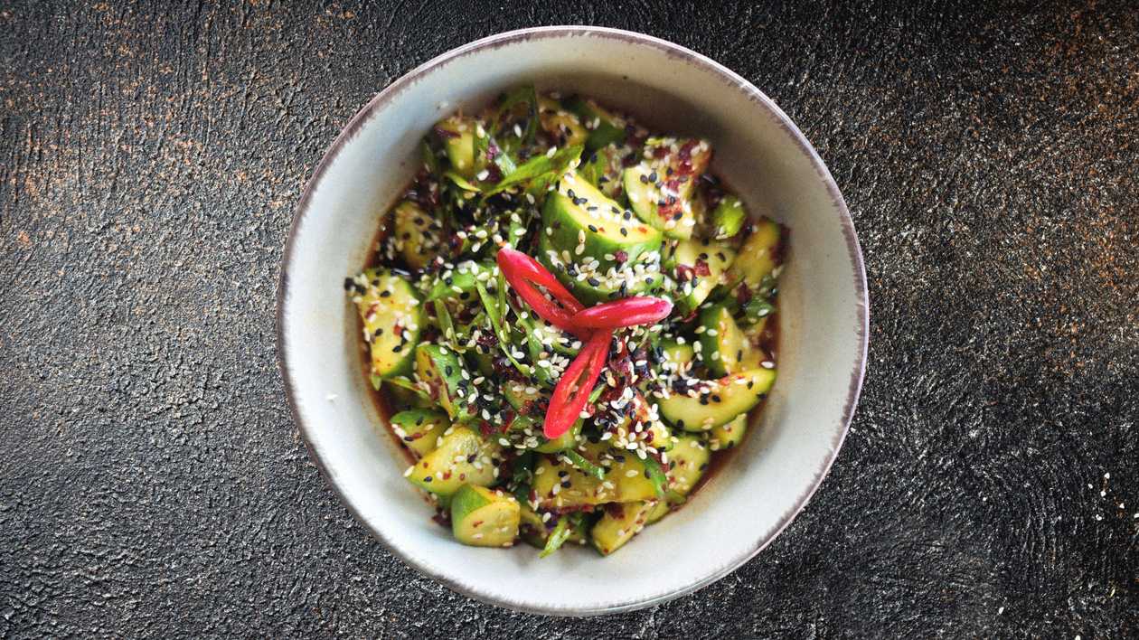 Oi Muchim (κορεάτικη σαλάτα αγγουριού)