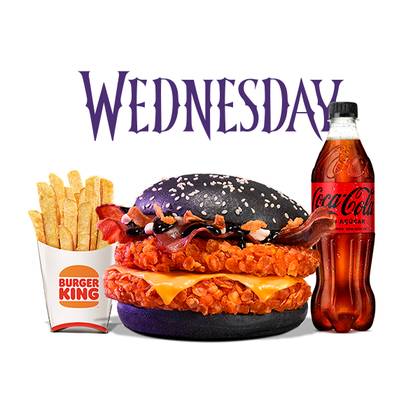 Wednesday Double Crispy® Chicken Menu