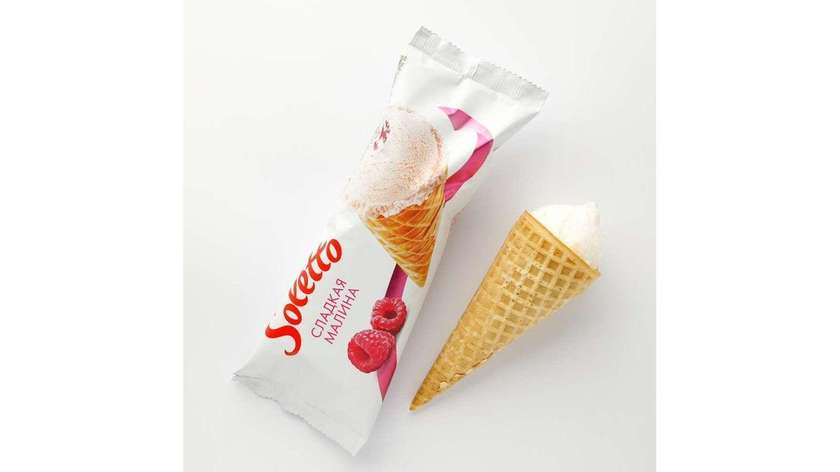 Soletto Raspberry Ice Cream 75g