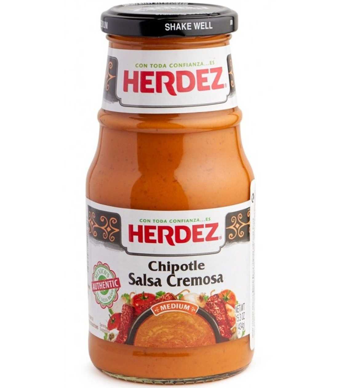 Salsa Cremosa Chipotle 434g HERDEZ