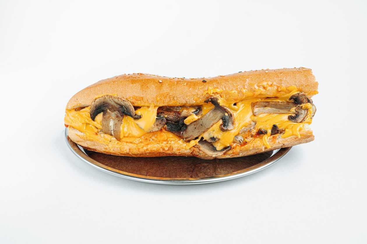 Mushroom Cheesesteak