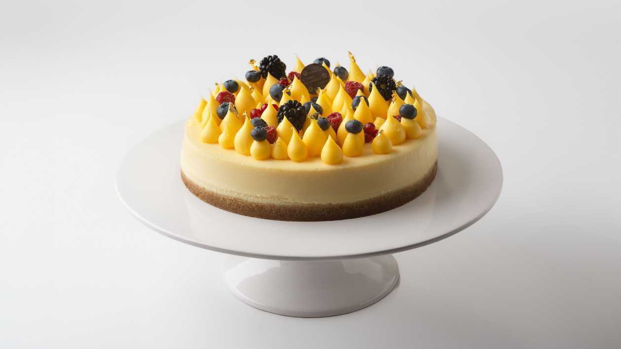 Baked Lemon Cheesecake