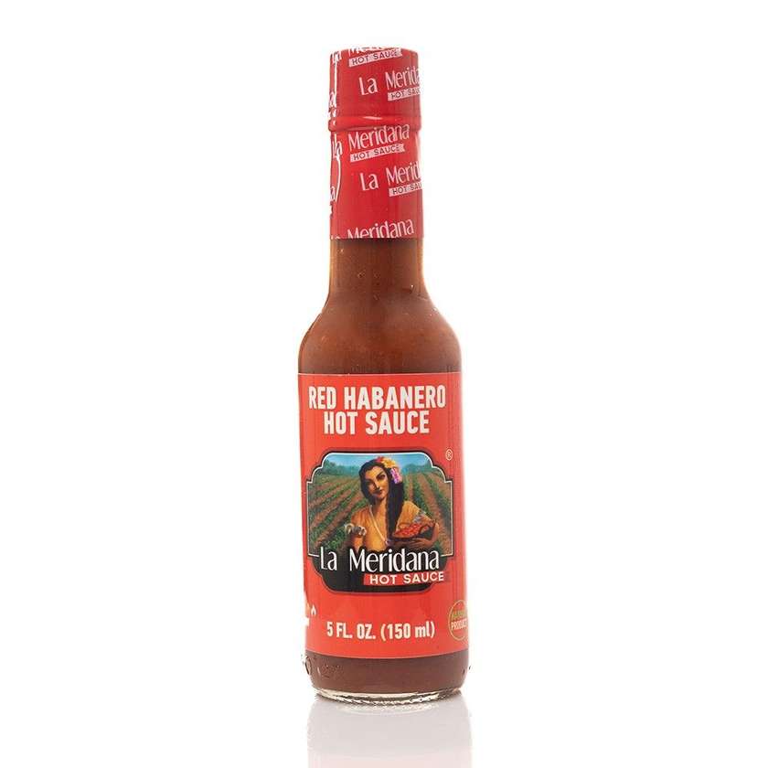 Hot Sauce Red Habanero 150ml LA MERIDANA