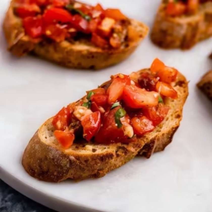 Bruschette cu Roșii