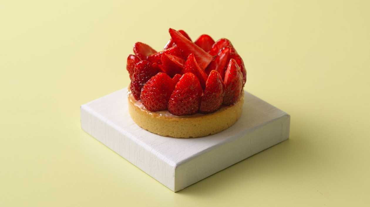 Vegan Strawberry Tart Individual