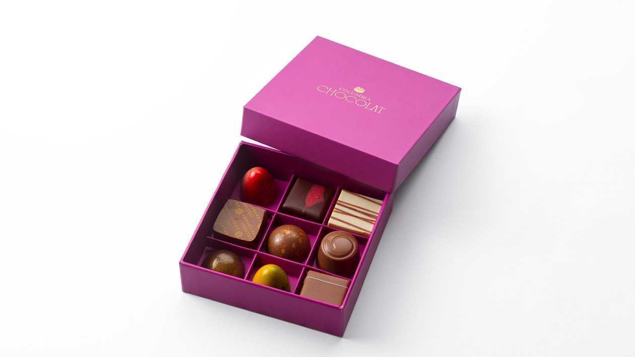 Chocolate Box of 9 Pieces
