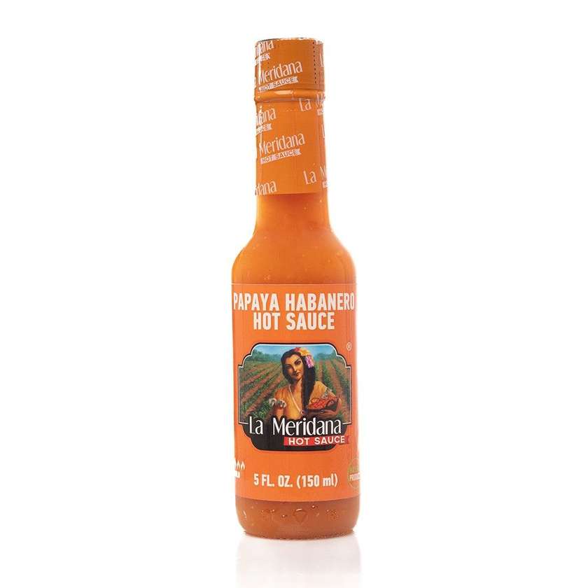 Hot Sauce Papaya Habanero 150ml LA MERIDANA