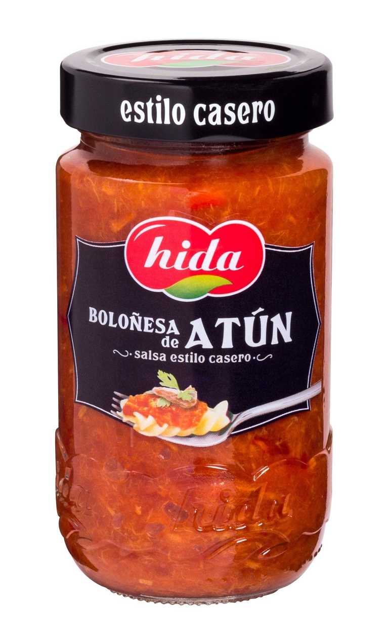 Salsa Boloñesa con Atún 350g Hida