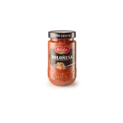 Salsa Boloñesa con Carne 350g Hida