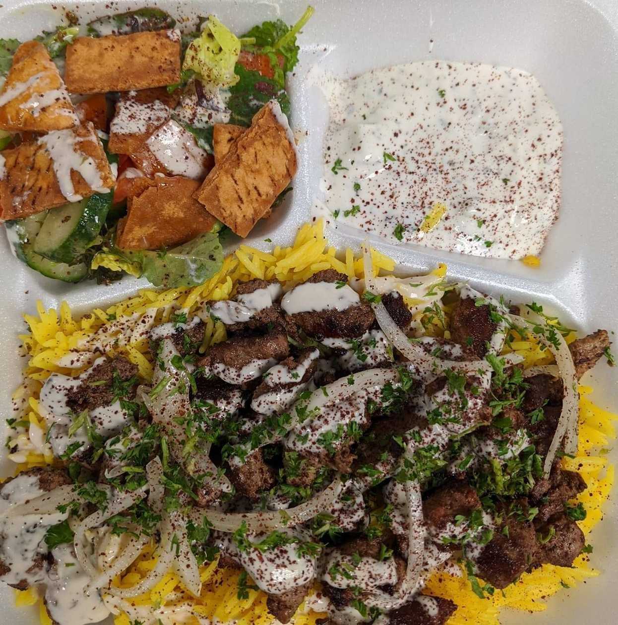 Shawarma plate