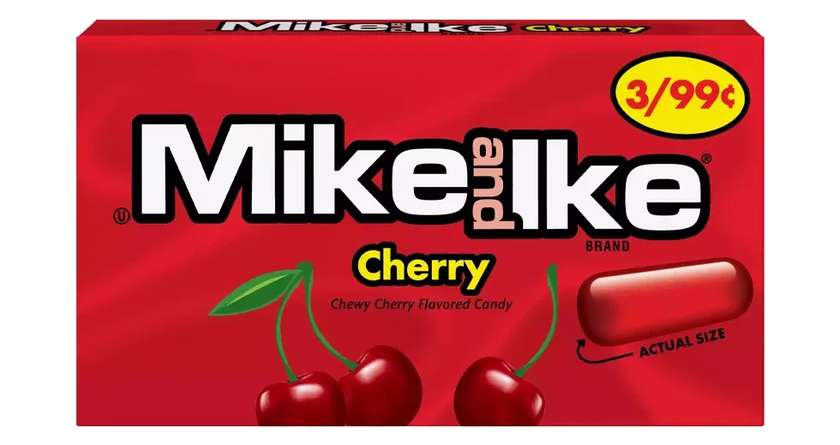 MIKE AND IKE CHERRY