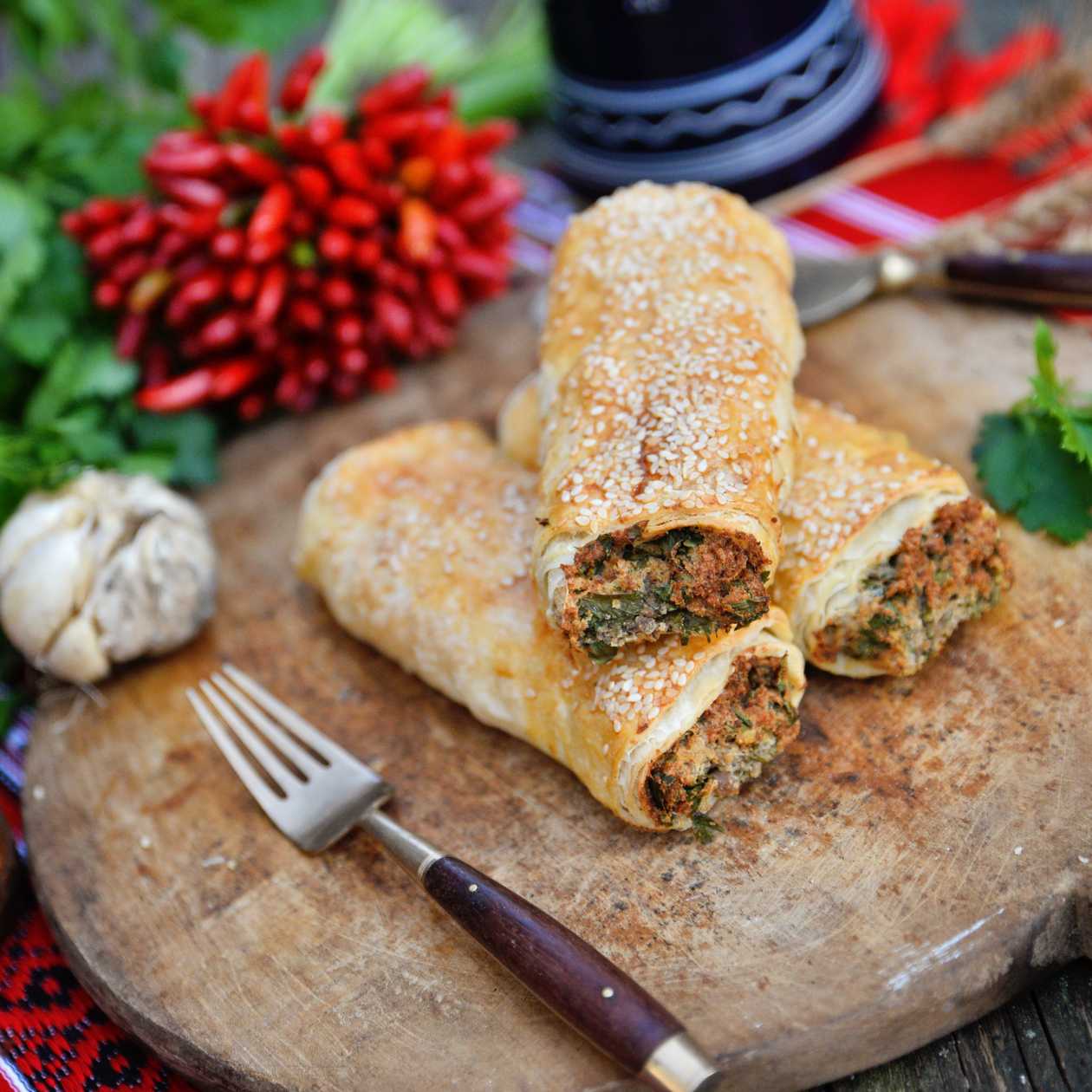 Plăcintă cu carne de porc