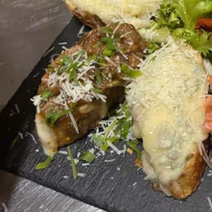 Bruschette al Quattro Formaggi