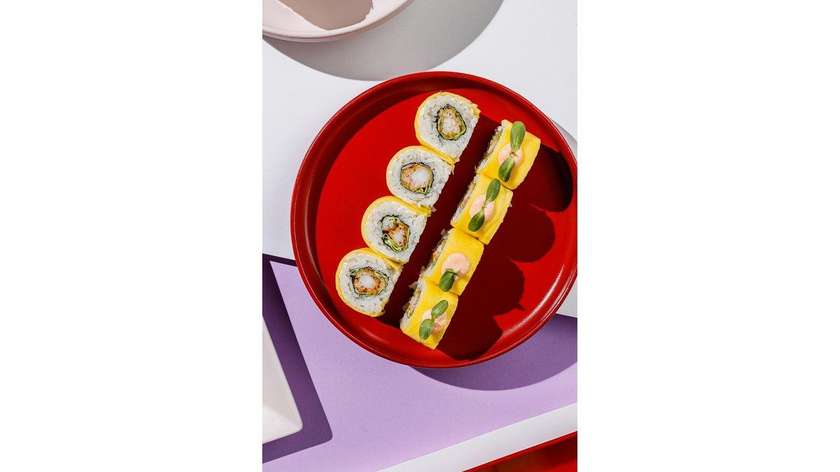 Mango-Shrimp Roll