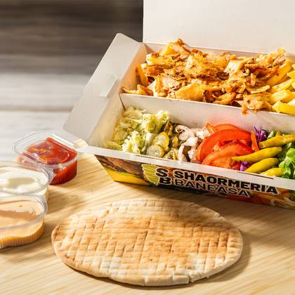 Shaorma Farfurie Pui