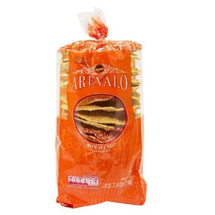 Corn Tostada With Sea Salt 210g (20 piezas) Arevalo