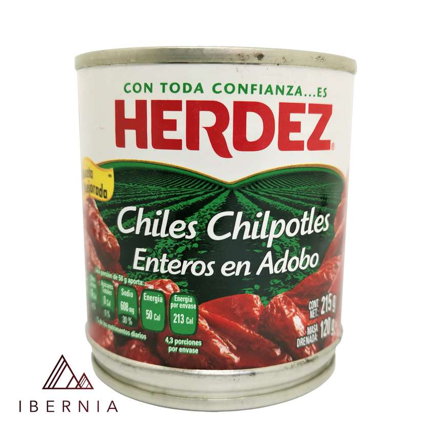 Chiles Chipotles Adobados 198g Herdez