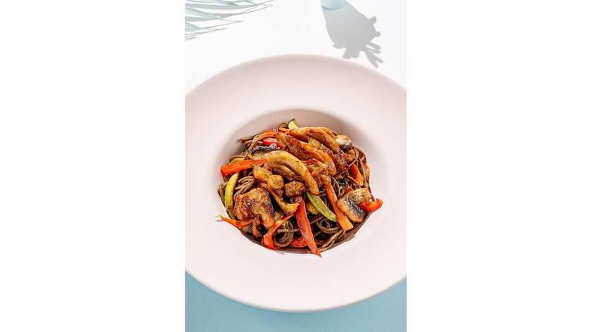 Soba Noodles with Beef
