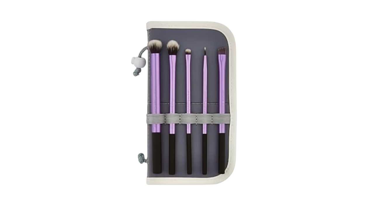 REAL TECHNIQUES  EYES STARTER SET : 5X BRUSH + BAG 079625014068