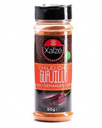 Chile guajillo molido 50g XATZÉ