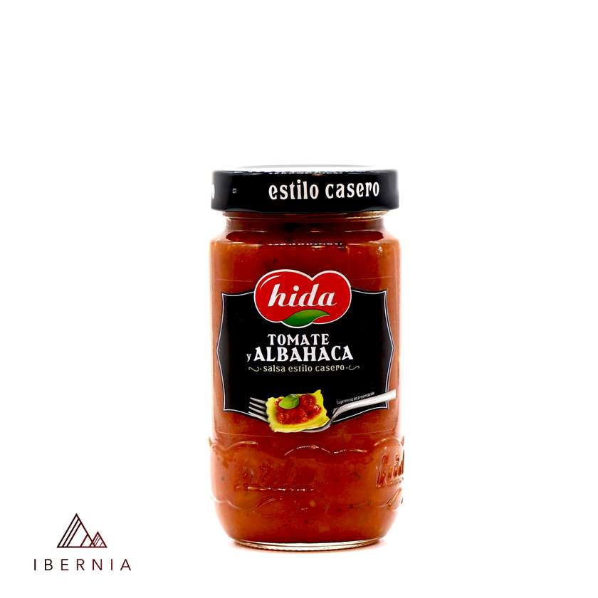 Tomate y Albahaca 350g Hida