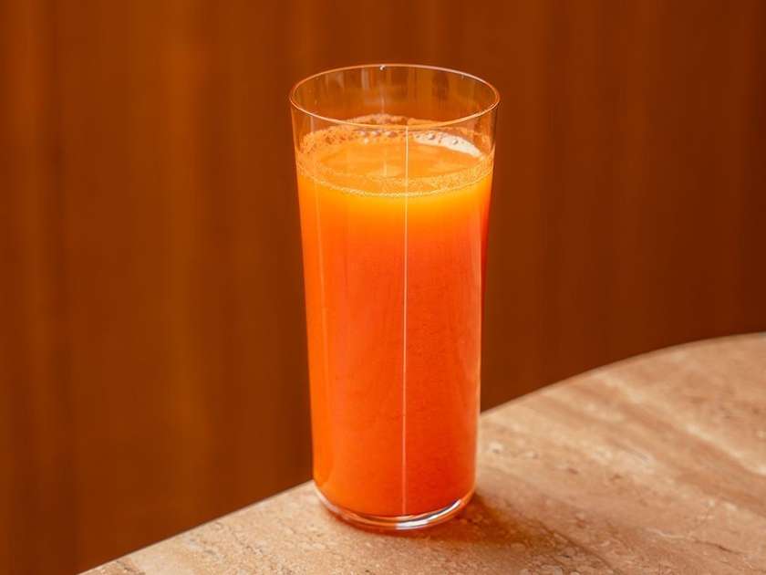 Carrot and Apple Fresh Juice