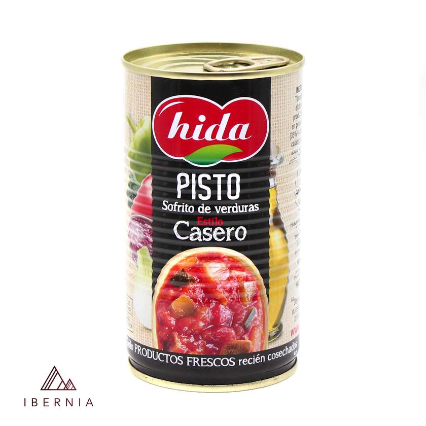 Pisto (sofrito de verduras ratatouille) 340g Hida