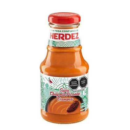 Salsa Chipotle Picante Cremosa 240g HERDEZ