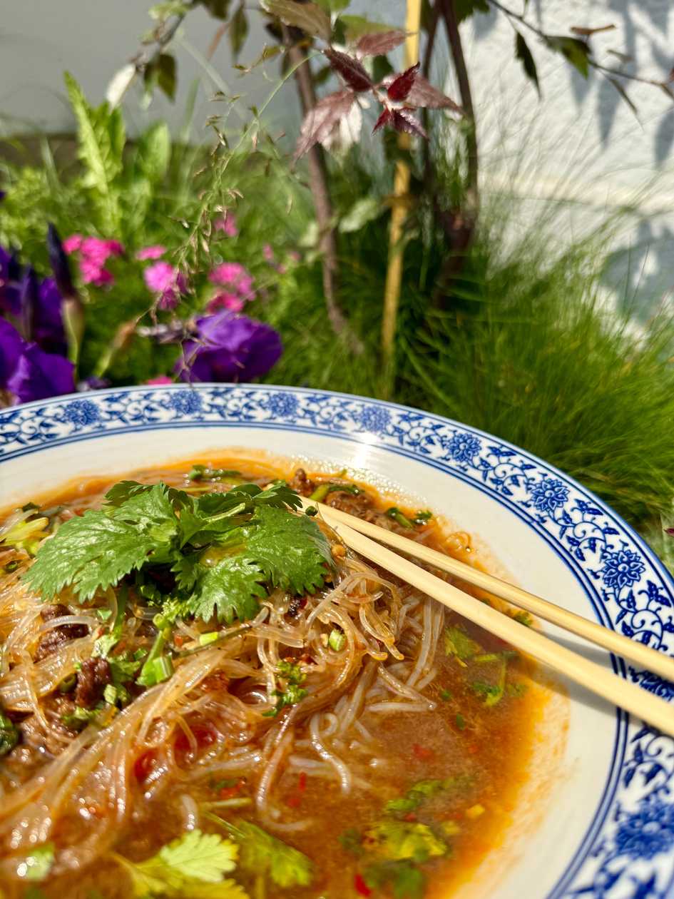 Fans Tang z wołowiną