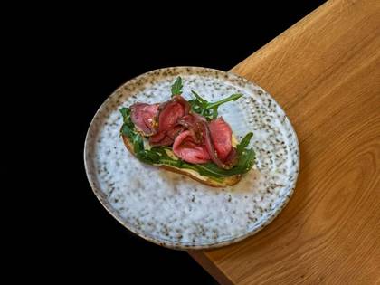 Bruschetta with Roast Beef