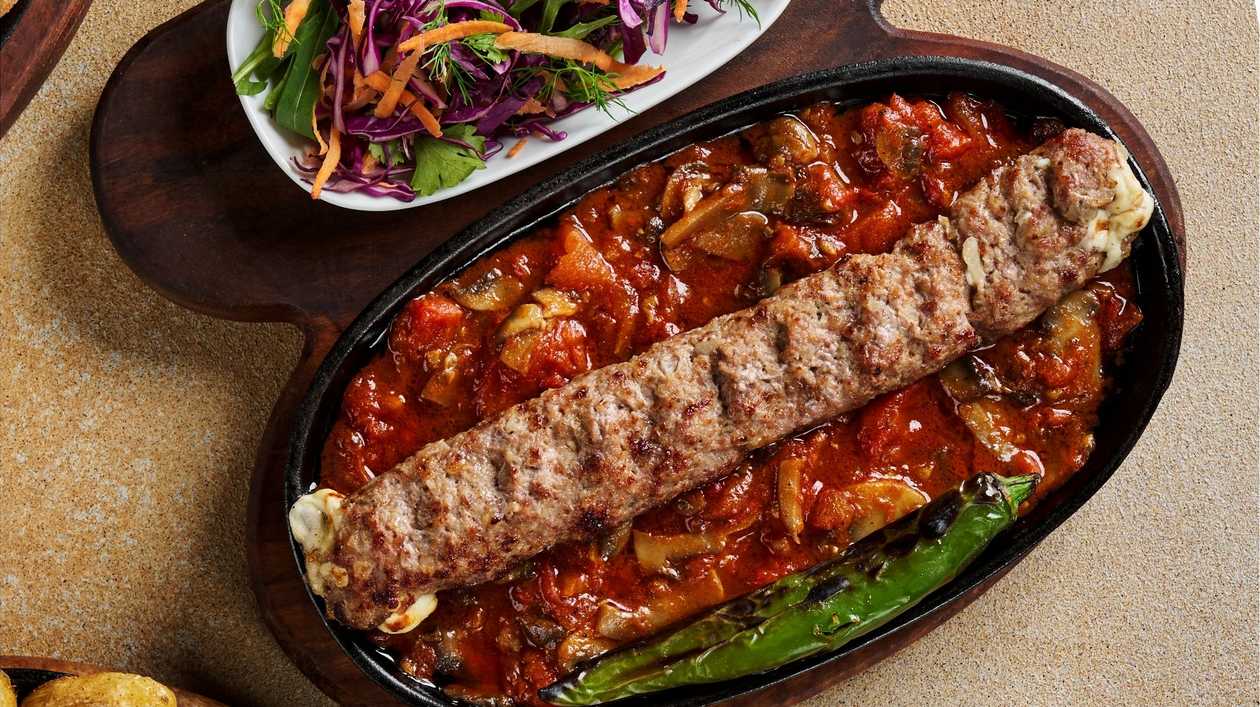 Cheese roll with fringe