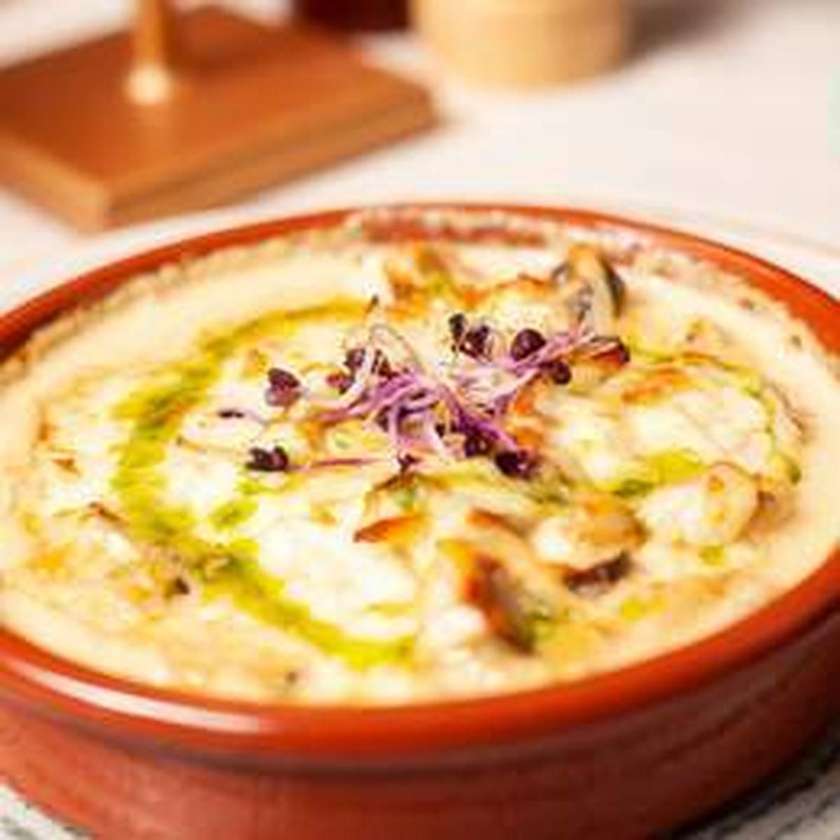 Chicken Gratin with Forest Mushrooms