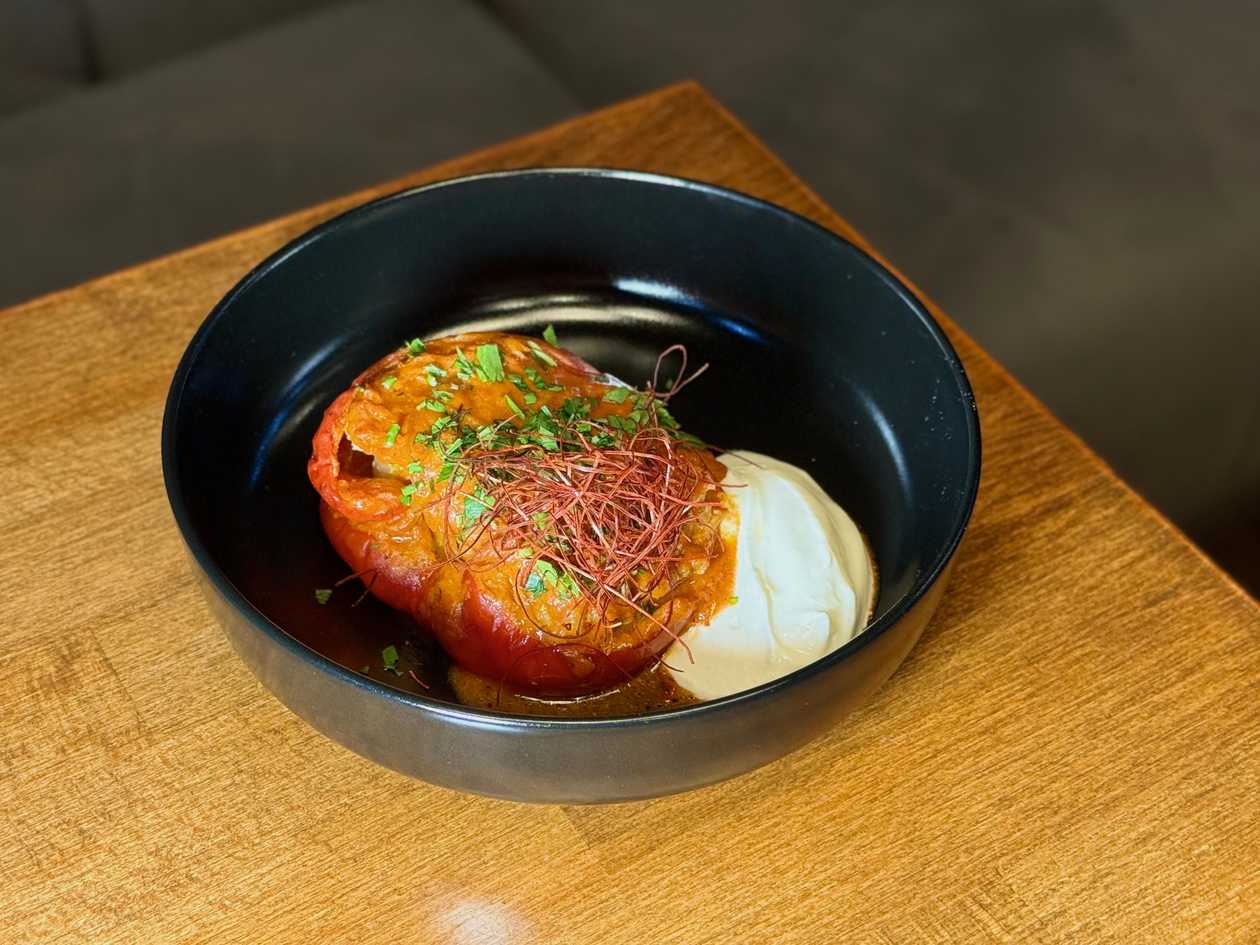 Stuffed bell pepper