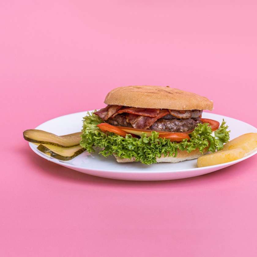 Homemade Chilli Beef Burger