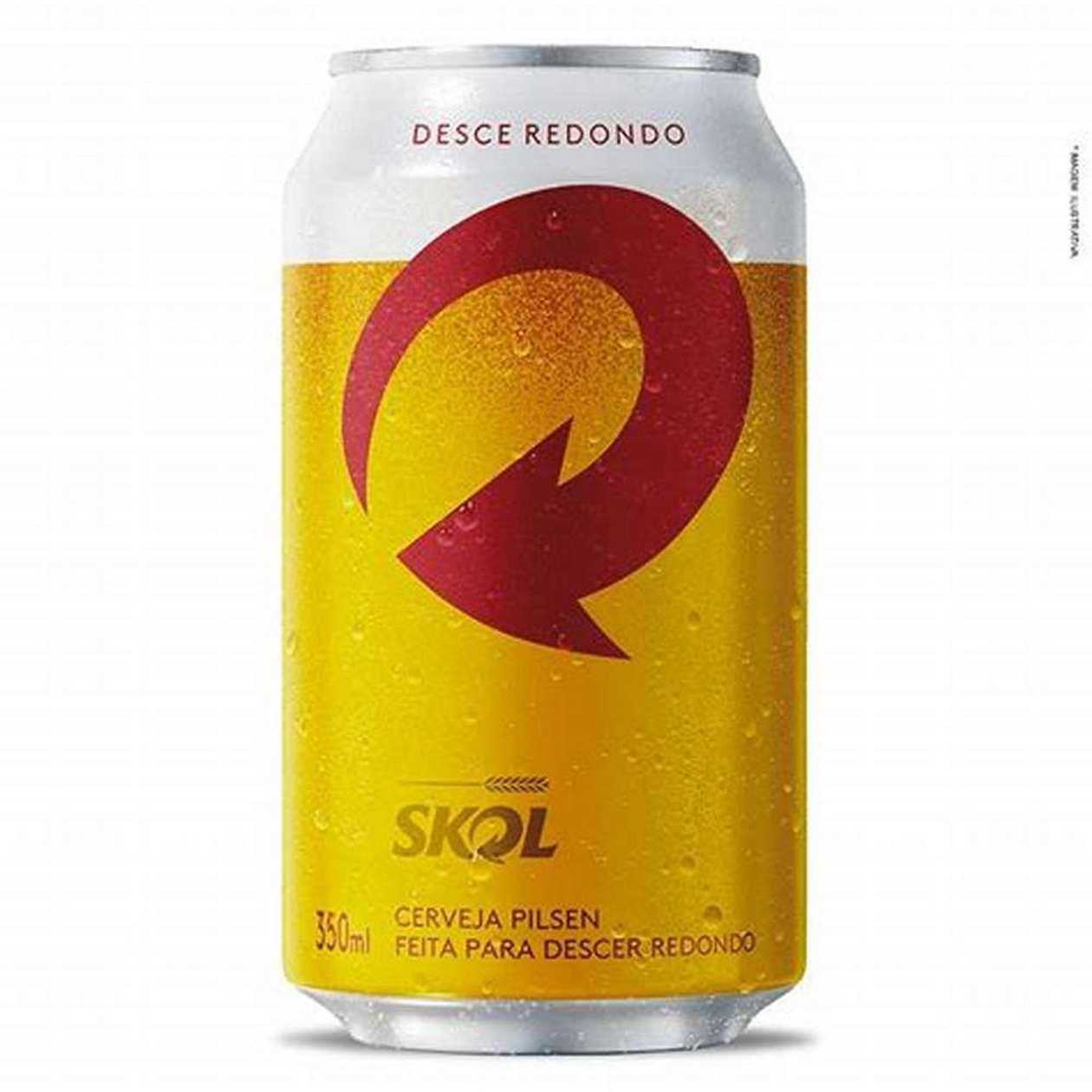 Cerveja SKOL 33cl 🇧🇷