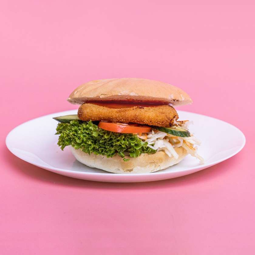 Fried Cheese in a Bun