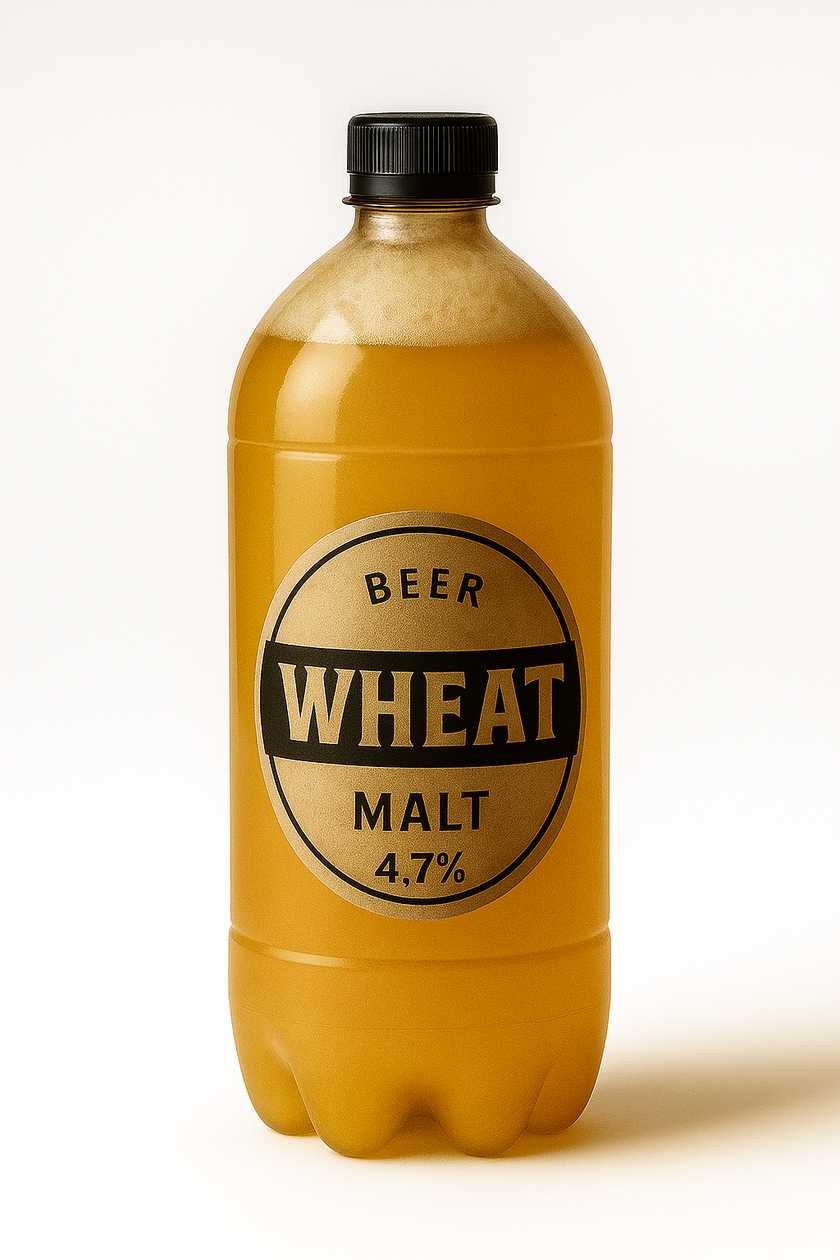 Wheat Malt Unfiltered Draft Beer