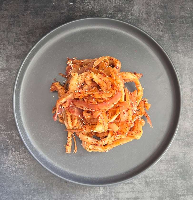 Dried Squid with Chili and Sesame