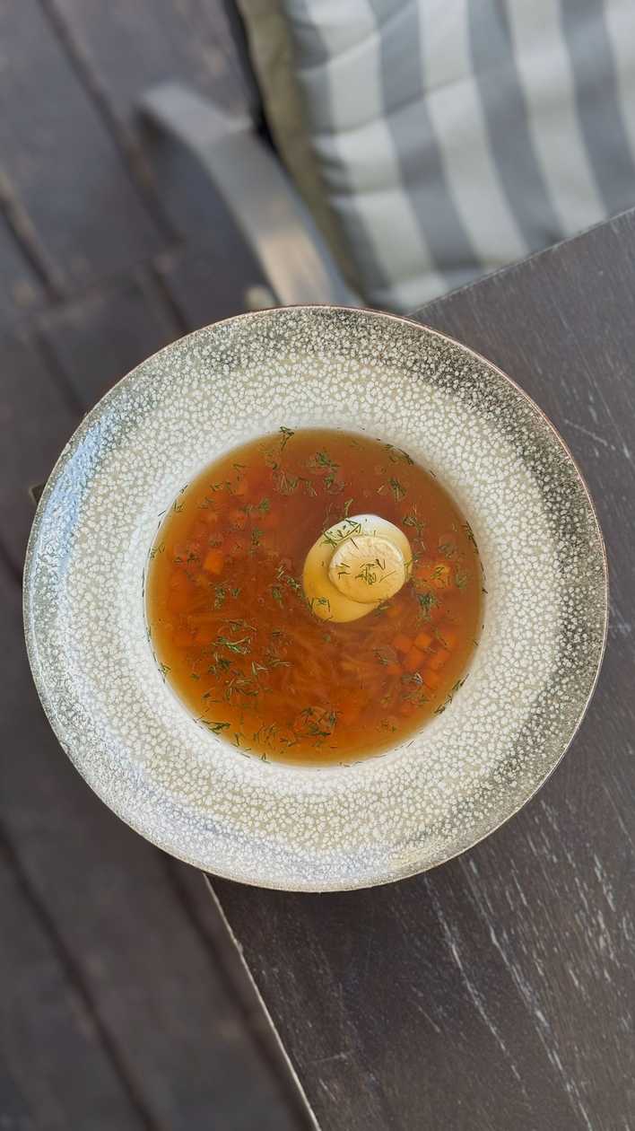 Chicken broth