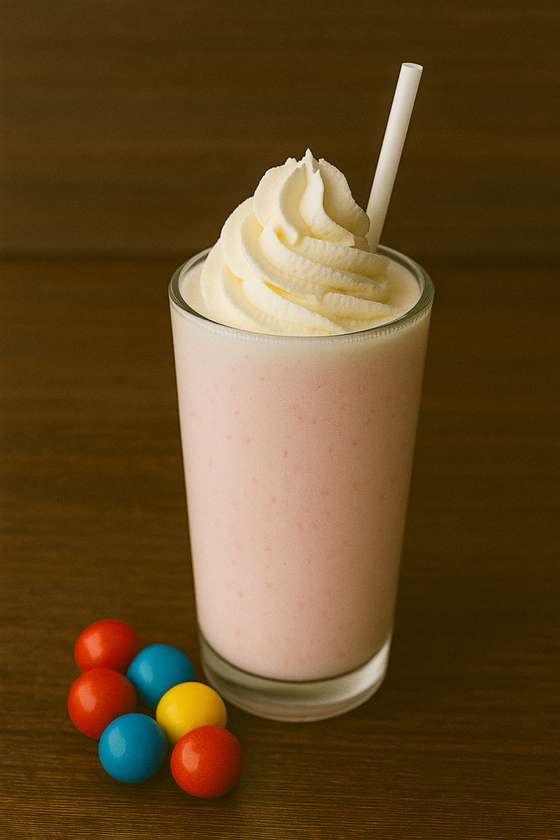 Milkshake bubble gum