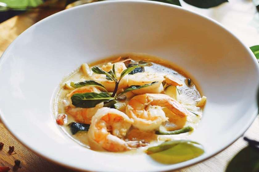 Thai Curry with Shrimp