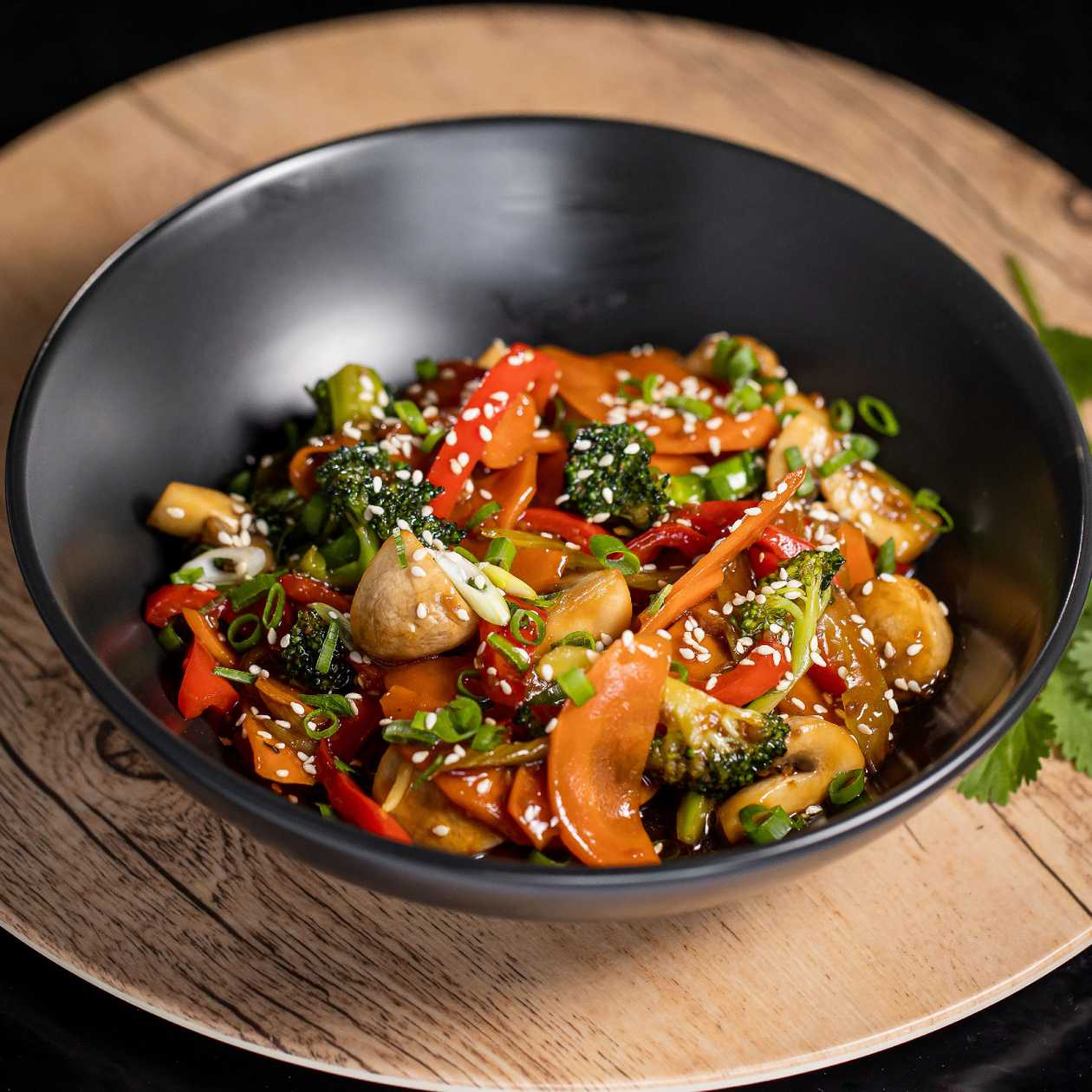 Legume stir fry