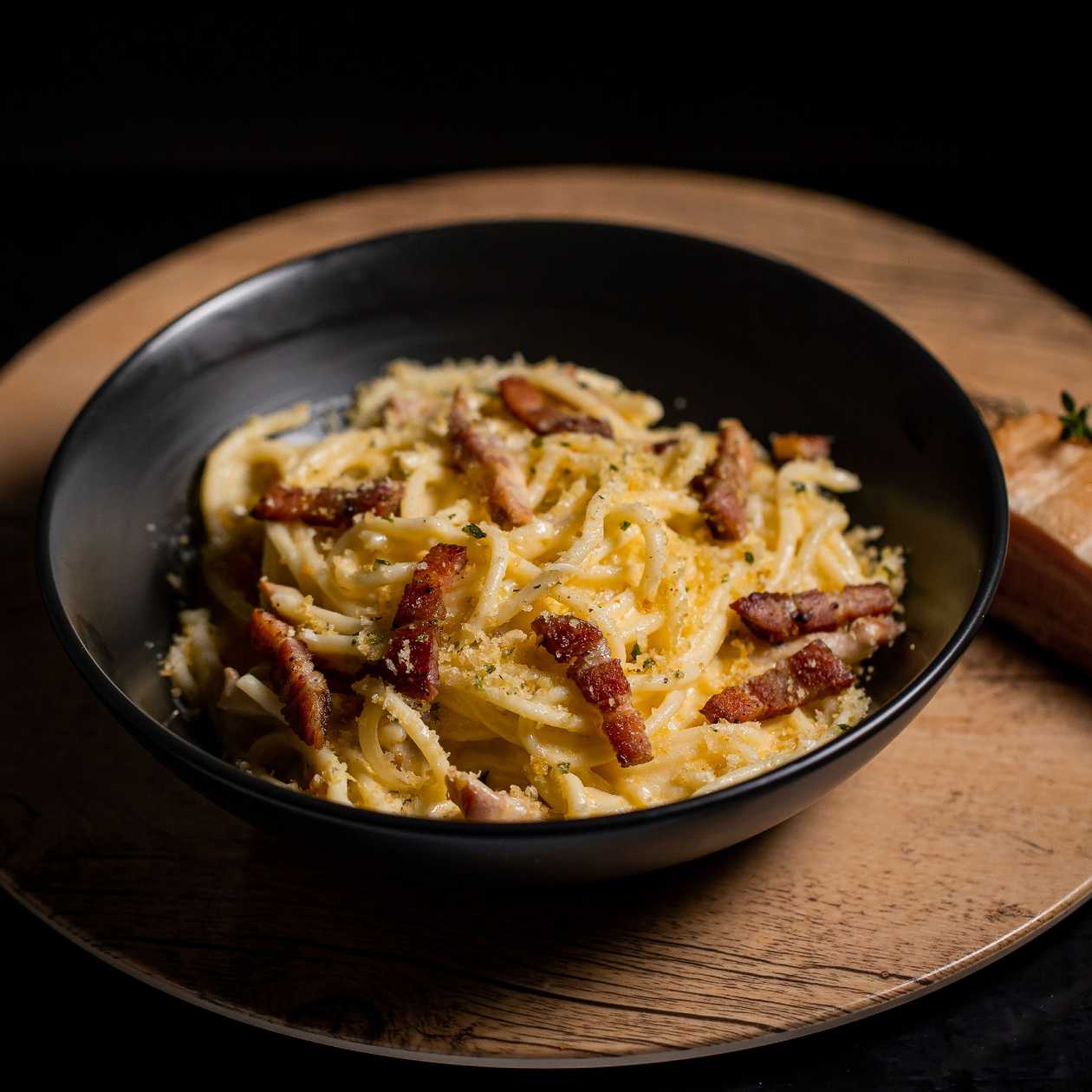 Spaghete carbonara