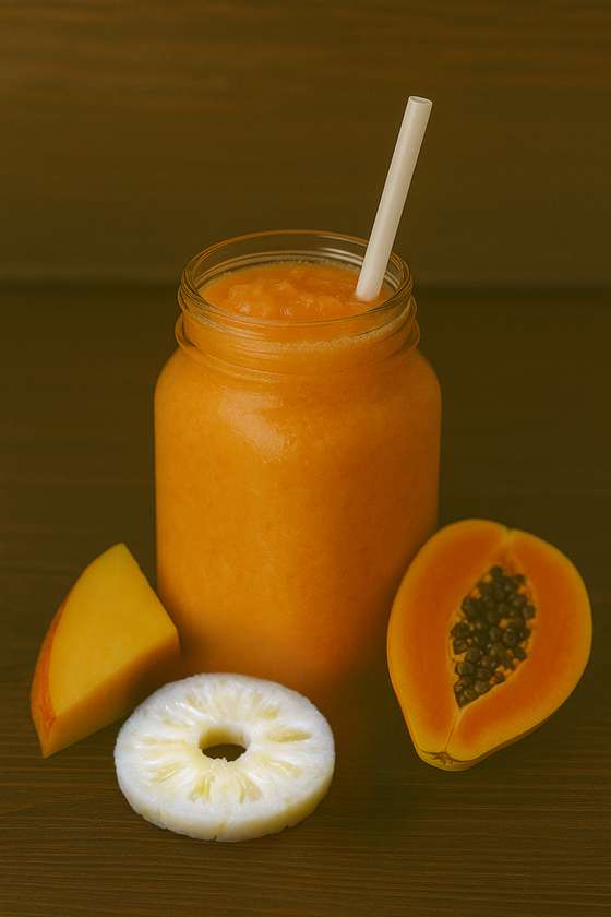 Smoothie fructe-brave samurai