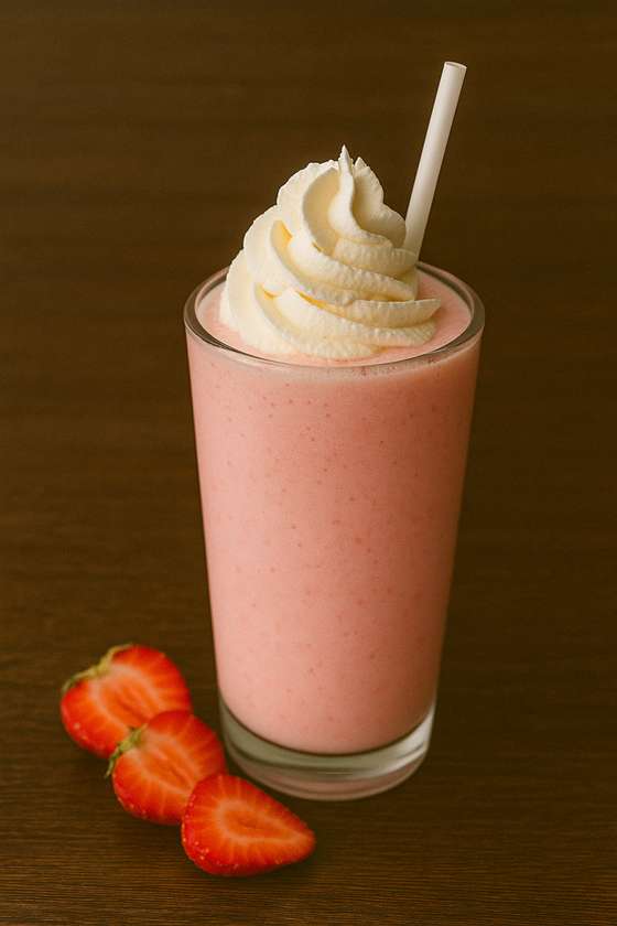 Milkshake capsuni