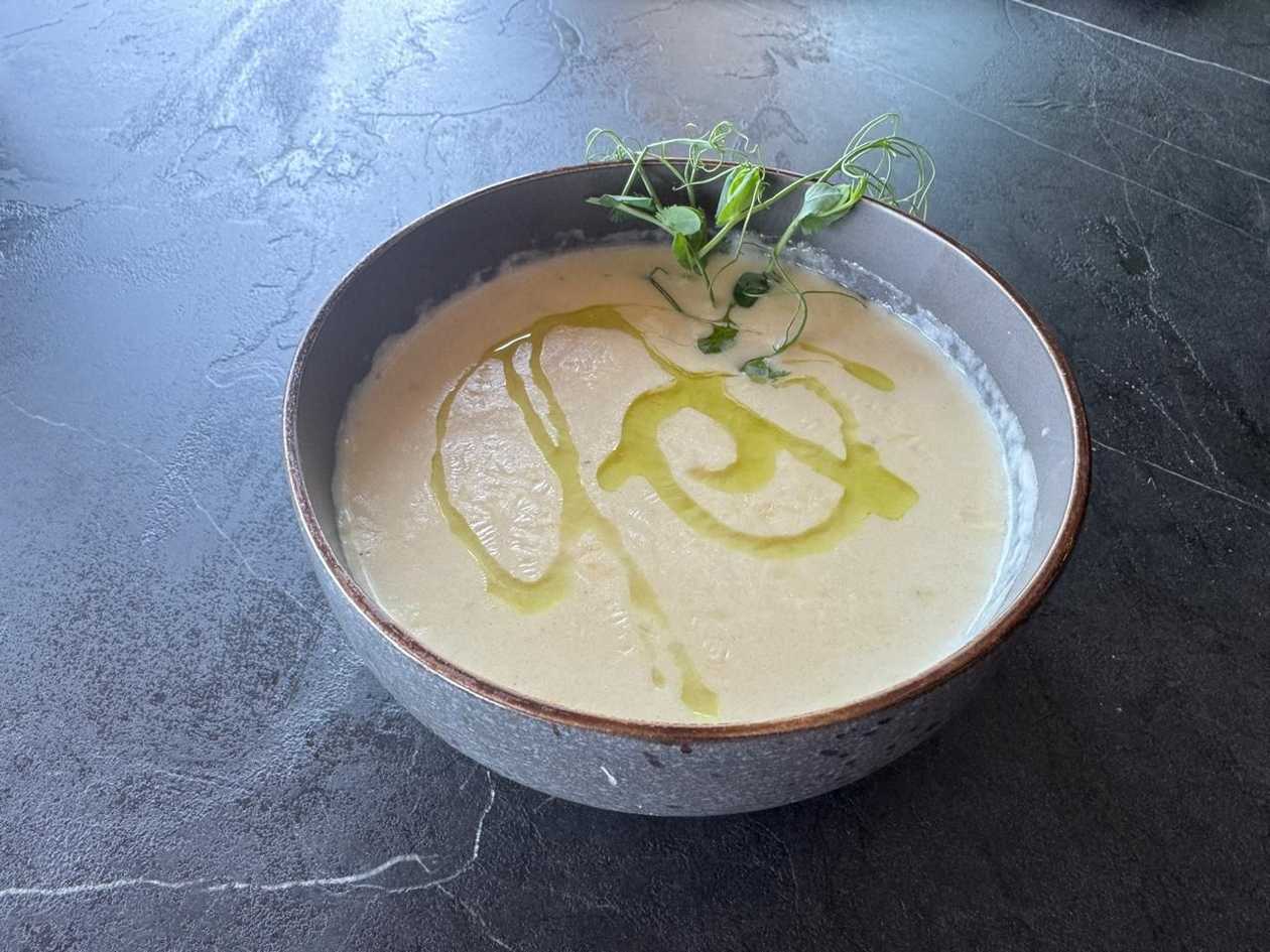 Golden Potato & Shrimp Soup