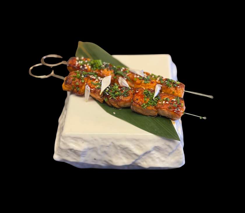Robata Salmon skewers