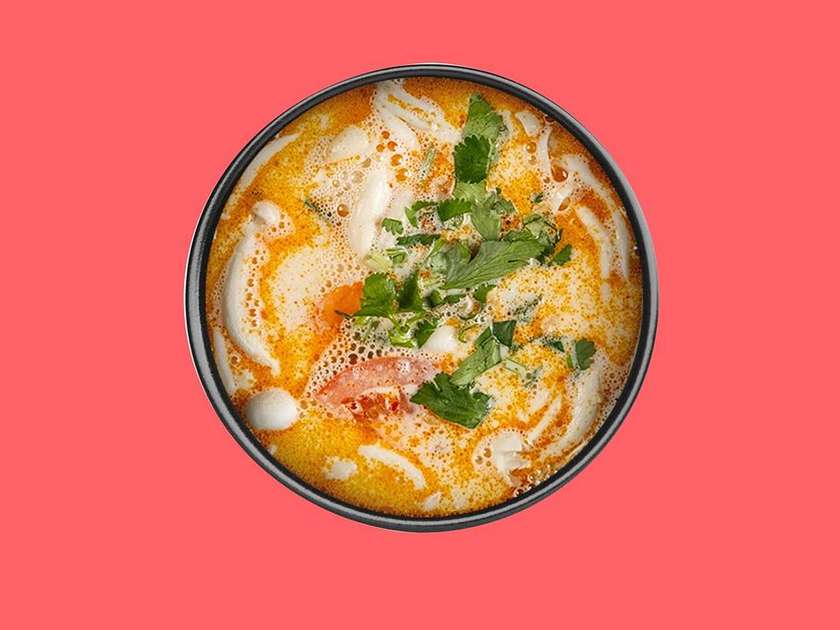 Polévka Tom Kha  Kuřecí👨‍🍳🥣🥄