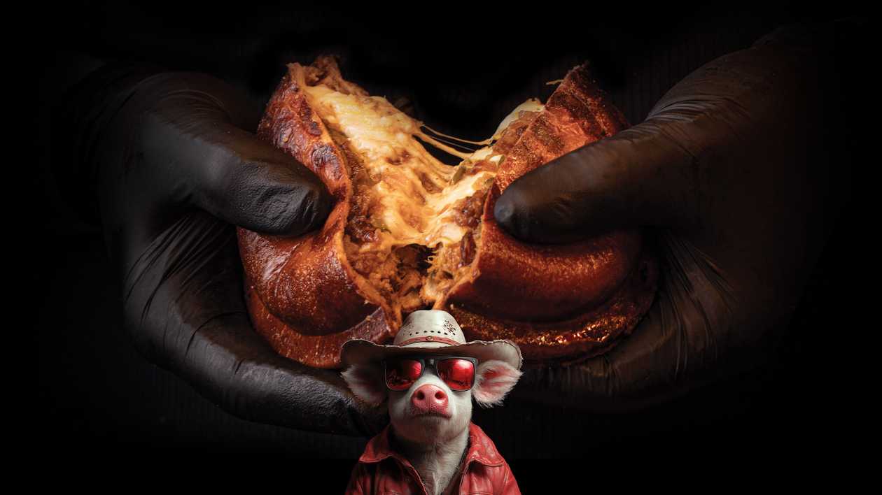 Burger UFO Pulled Pork 14h