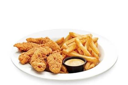 Crispy Chicken with French Fries